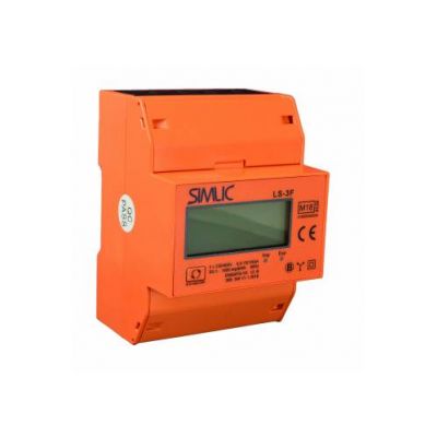 Licznik energii elektrycznej LS-3F SIMLIC pomarańczowy SIMET (85402010)